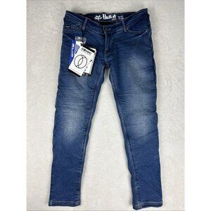 Bull-it Jeans Women’s Sz 6 SR6 Ocean 17 Slim Straight Cover Motorcycle NWT